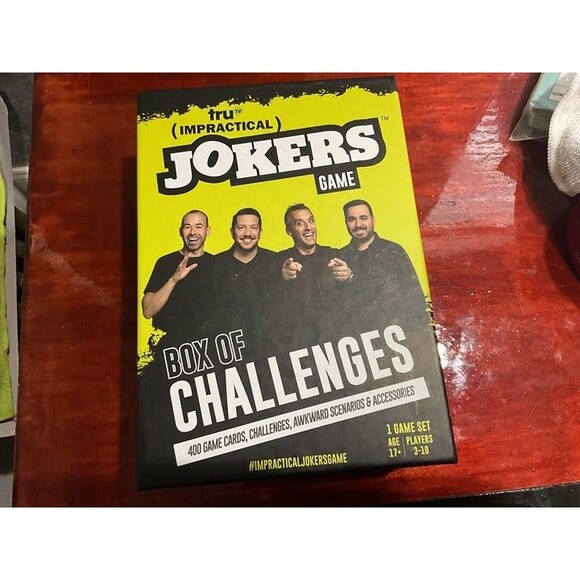 Tru TV Impractical Jokers The Game - Box of Challenges New - Picture 1 of 2